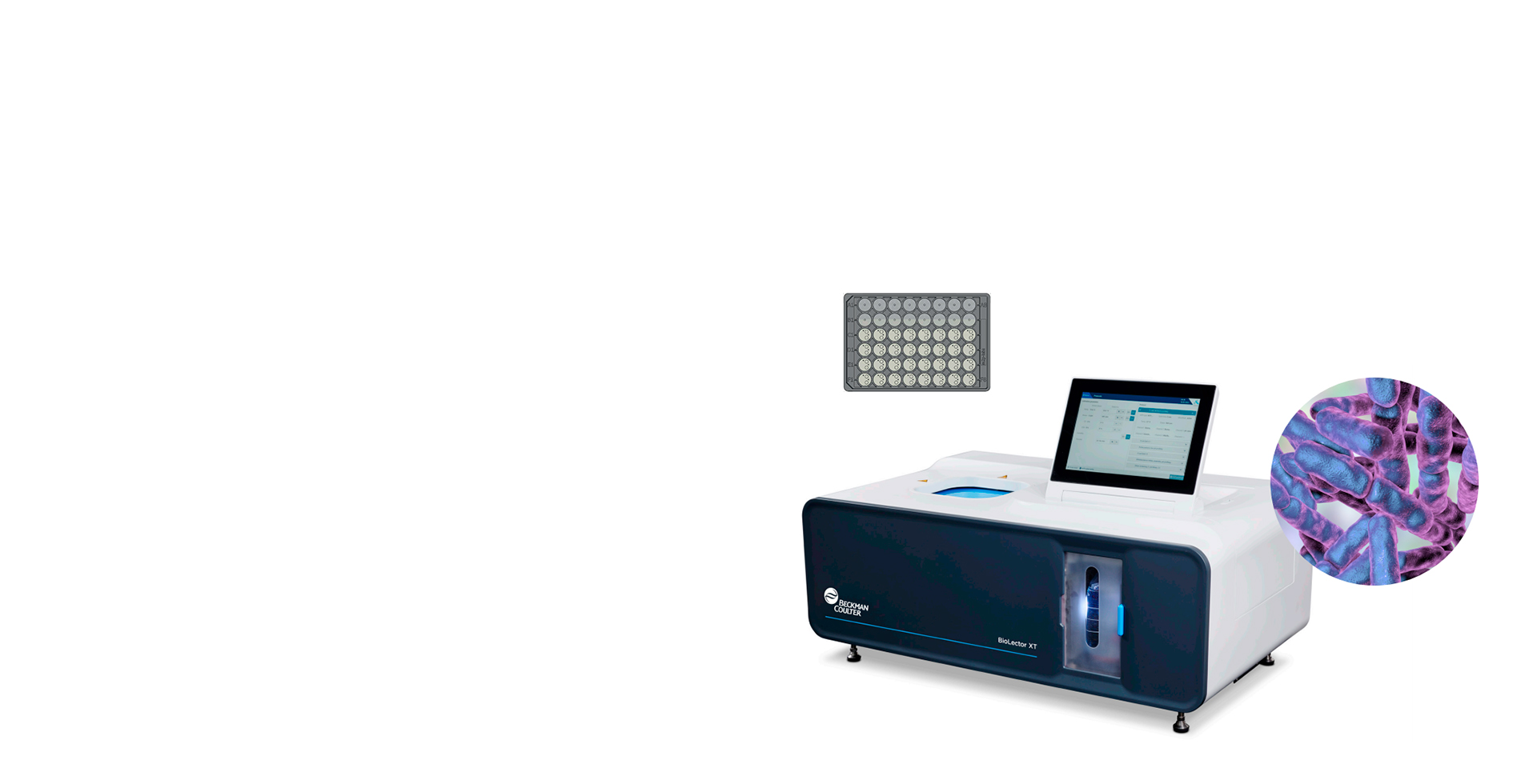 La tapa de gasificación permite la gasificación directa de la MTP durante un experimento de cultivo.