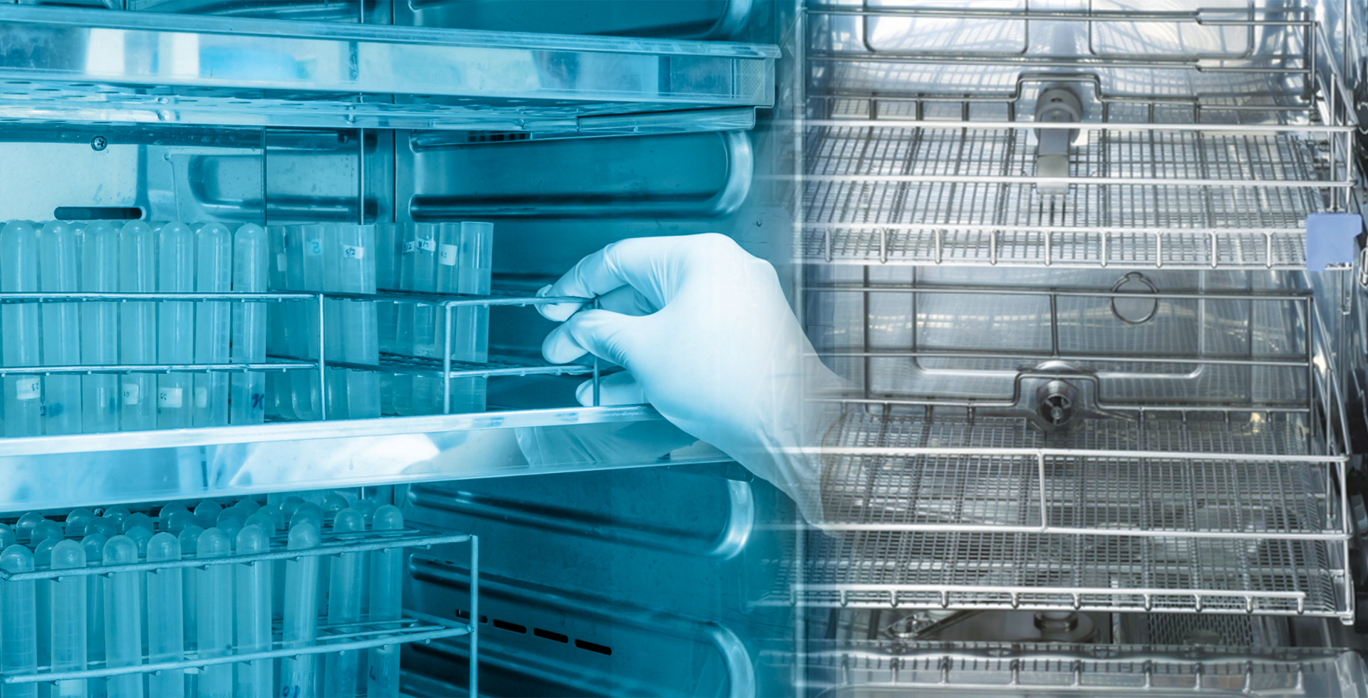 Limpieza y desinfección segura y eficiente de cristalería para laboratorio.