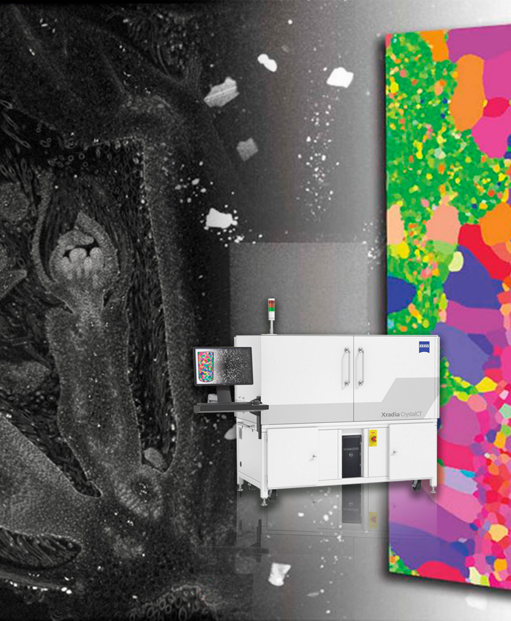 Microscopios Rayos X CrystalCT Responsivo